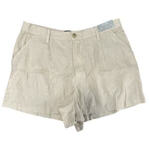Hollister Short Size XL Livvy Short linen Blend High Rise - NWT
